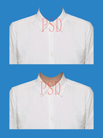 男白衬衫psd
