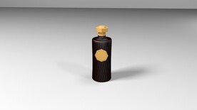 c4d酒瓶设计