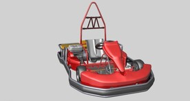 卡丁车三维MAX模型