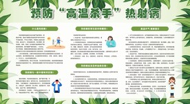 预防热射病宣传栏展板