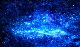 婚礼星空天花背景