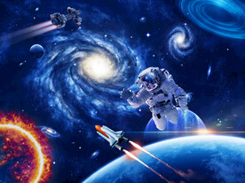 太阳系银河系星空软膜