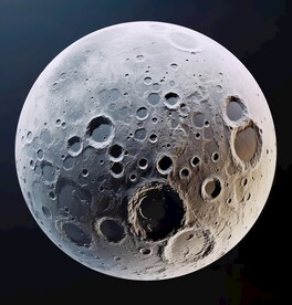 月球表面吊顶素材