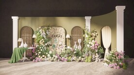 法式婚礼su模型