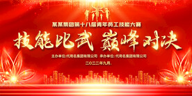 技能比赛活动背景