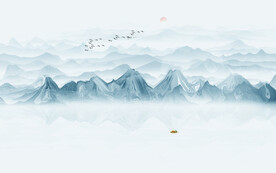 写意山水画