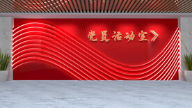 党员活动室文化墙