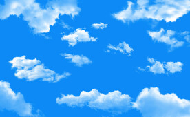 蓝天白云背景
