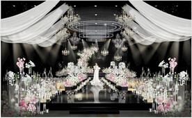 韩式婚礼效果图 