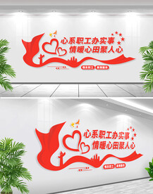 职工之家文化墙