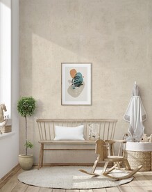 现代意式 休息区瓷砖岩板效果图