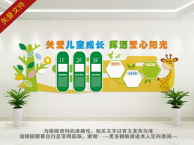 幼儿园卡通文化