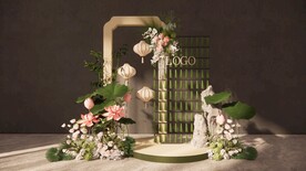 新中式婚礼su模型