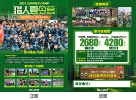 猎人军事夏令营DM单