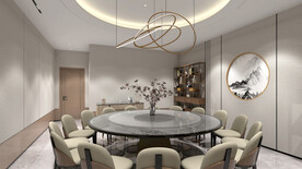 酒店包厢设计案例效果图