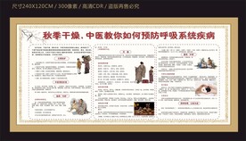 秋季中医预防呼吸道系统疾病宣传