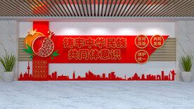 民族团结党建文化墙