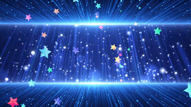 星星 歌曲 舞台大屏幕背景视频