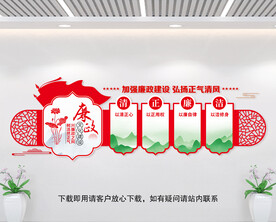 廉洁文化墙