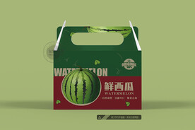 西瓜包装 平面图