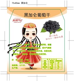 新疆黑加仑贴纸