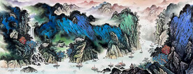 国画山水