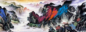 国画山水
