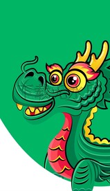 龙背景矢量设计