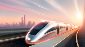 高铁动车轨道地铁