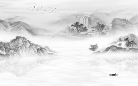 大气 最新灰色山水 TiF分层