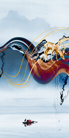 人气 新清晰玄关画 TiF分层