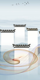 现代 新清晰玄关画 TiF分层