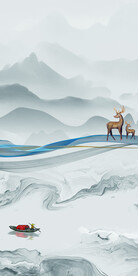 高清 新高端玄关画 tiF分层