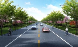 市政道路效果图