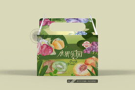 水果包装 平面图