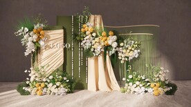 绿色婚礼草图大师su模型