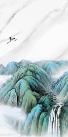 大气 最新款玄关画 Tif分层