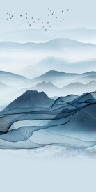 人气 极简新玄关画 Tif分层