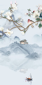 大气 极简新玄关画 Tif分层