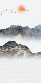 新品 简约新玄关画 Tif分层