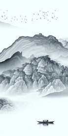 奢雅 简约新玄关画 Tif分层