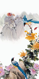 高雅 新极简玄关画 Tif分层