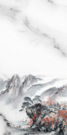 大气 中式意境玄关 Tif分层