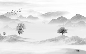 现代 高端简约山水 TiF分层