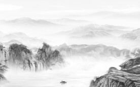 别墅 灰色新山水画 TiF分层