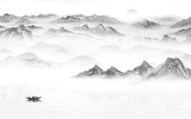 最新 奢雅灰色山水 TiF分层