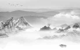 别墅 高档清晰山水 TiF分层