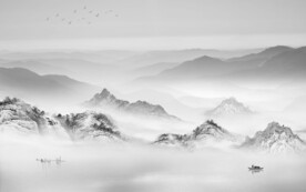 新款 现代客厅山水 TiF分层