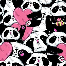 熊猫爱心