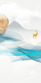 高雅 玄关中式新画 TiF分层